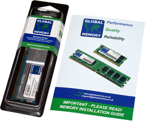 2GB DDR2 533/667/800MHz 240-PIN ECC FULLY BUFFERED DIMM (FBDIMM) MEMORY RAM FOR SUN SERVERS/WORKSTATIONS (2 RANK NON-CHIPKILL)
